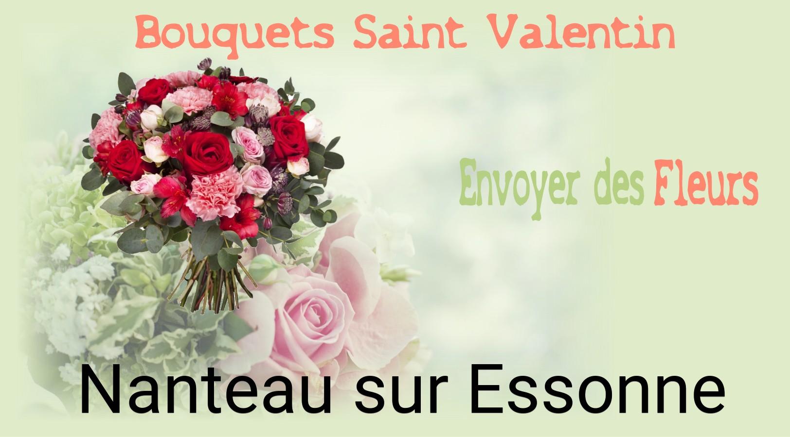 Roses de Saint-Valentin livrées à Nanteau-sur-Essonne